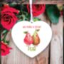 Funny Valentine's Day Pear Decoration, thumbnail 1 of 2