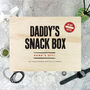 Personalised Snack Or Sweet Box Pine Memory Box, thumbnail 7 of 9