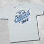 'Established 1982' 40th Birthday Gift T Shirt, thumbnail 5 of 11