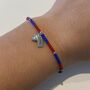 Crystal Palace Fc Football Fan Bracelet With Charms, thumbnail 1 of 3