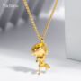 Khen Khrok Khen Phu Khao Gold Vermeil, Sterling Silver Necklace, thumbnail 2 of 12