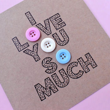 'I Love You So Much' Anniversary Card, 4 of 6
