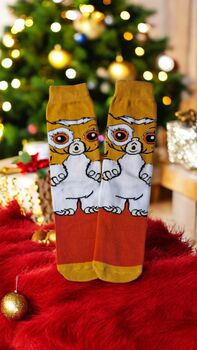 Gizmo Style Socks In Gift Box With Gift Tag, 5 of 12