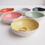 Handmade Mini Rainbow Ceramic Ring / Salt + Pepper Dish, thumbnail 9 of 11