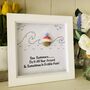 Personalised Sea Swimming Pebble Frame Mother's Day, thumbnail 5 of 11