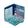 Blue Badge Permit Cover And Radar Key With Matching Key Ring In William Morris Mallow Teal, thumbnail 2 of 4