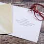 A Personalised 'Merry Christmas Mummy' Poem Card, thumbnail 4 of 4