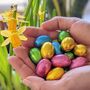 Easter Egg Paper Container Vintage Pastels, thumbnail 10 of 12