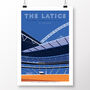 Oldham The Latics Wembley 2025 Poster, thumbnail 2 of 6