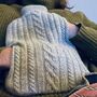 Cashmere Hug A Hottie Hot Water Bottle, thumbnail 5 of 5