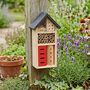 Wood Insect Hotel And Bug Habitat For Garden, thumbnail 1 of 12