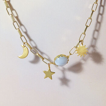 Ad Astra Personalised Planet Charm Bracelet, 5 of 8