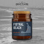 Brown Jar Candle • 'Fistral Beach” • Scented Candle • Cornwall • Coastal • Seaside • Surfing • Holiday • Gift For Her Him • Gift Box, thumbnail 1 of 2