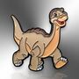 Dinosaur Enamel Pin, Dinosaur Gifts For Kids, Pin Badges For School Backpacks And Pencil Cases, thumbnail 3 of 8