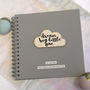 Personalised Cloud Quote Memory Book, thumbnail 1 of 8
