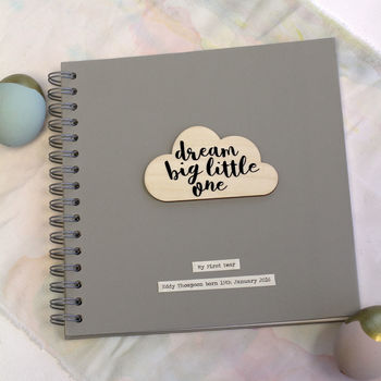 Personalised Cloud Quote Memory Book, 3 of 8