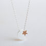 Personalised Moon And Star Necklace, thumbnail 8 of 11