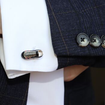 Personalised Football Boot Cufflinks, 7 of 7