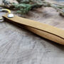 Personalised Leather Keyring Anniversary Gift For Him, thumbnail 2 of 3