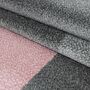 Geometric Pink Rug The Midge, thumbnail 2 of 4