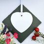 Personalised Porcelain Heart Keepsake Gift For Dad, thumbnail 2 of 2