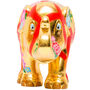 Golden Flowers 'Edo' Hand Painted Anniversary Elephant, thumbnail 7 of 12