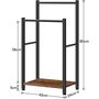 Towel Rail Freestanding Towel Rack Holder Drying Stand, thumbnail 9 of 9