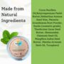 Peppermint Cream Dedorant Balm Vegan Palm Free, thumbnail 2 of 7