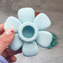 Cute Flower Shaped Concrete Candle Holder, thumbnail 7 of 10