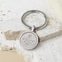 Sixpence 1956 70th Birthday Coin Keyring, thumbnail 1 of 9