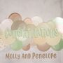 Personalised Cake Topper, Neutral Balloons, thumbnail 4 of 5