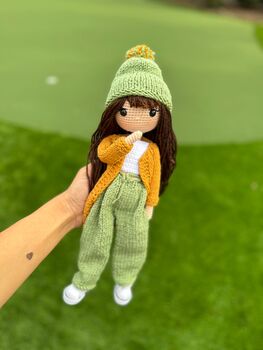 Handmade Crochet Doll For Kids And Adults, 3 of 12