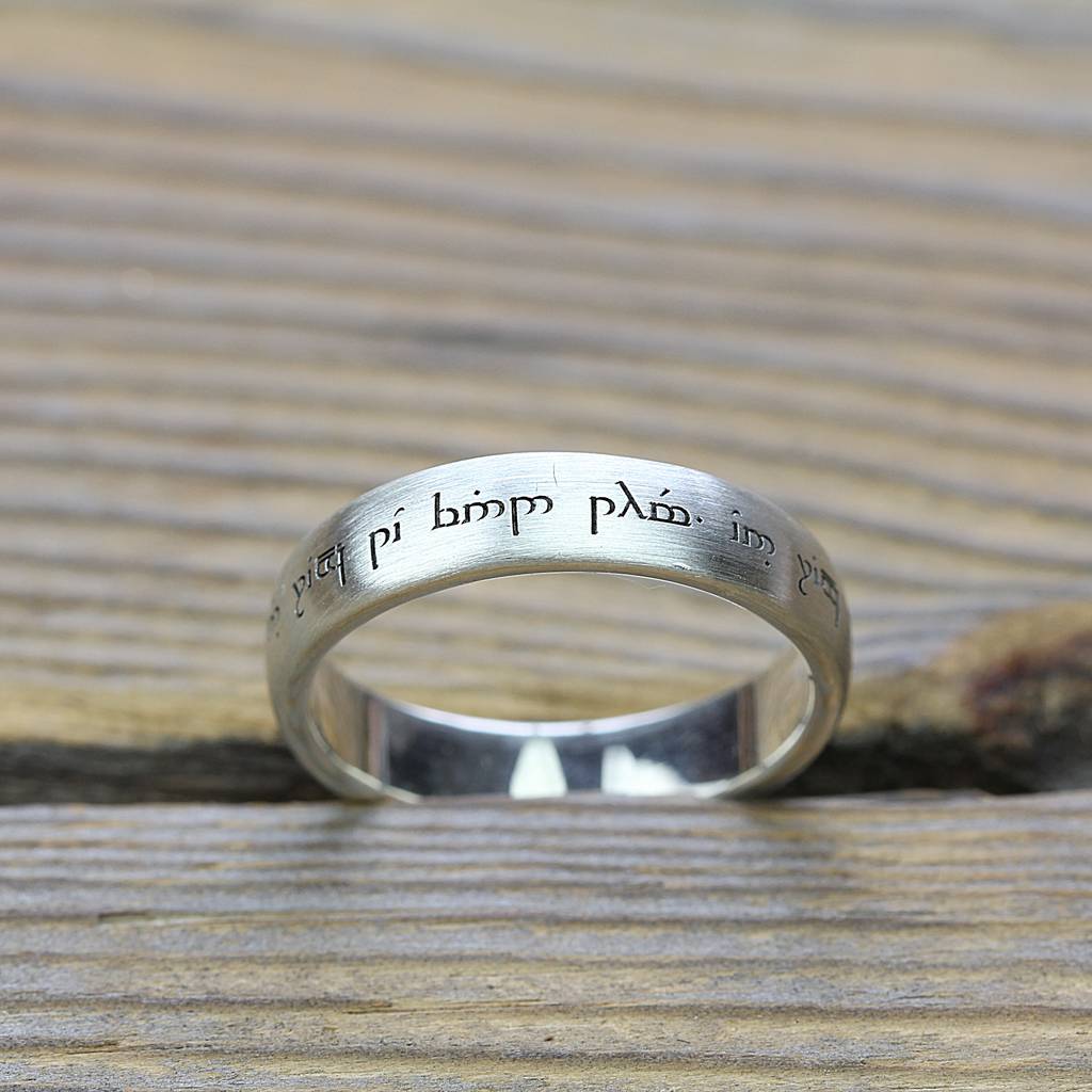 Secret Message Elvish Ring, 1 of 6