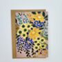 Floral Blooms, Oil Pastel Card Set Of Eight, thumbnail 3 of 6