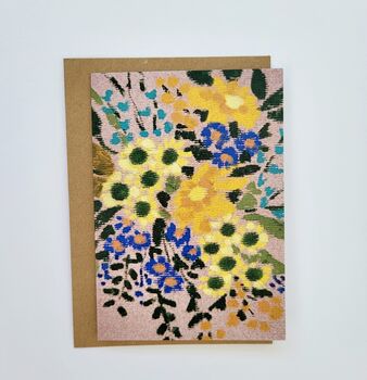 Floral Blooms, Oil Pastel Card Set Of Eight, 3 of 6