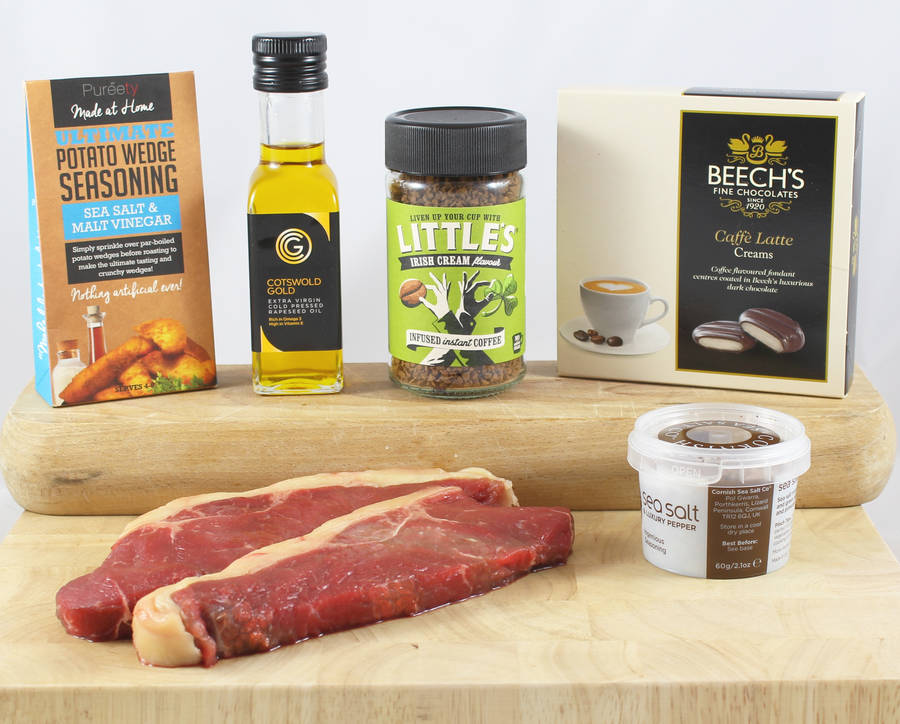 Just For Him Steak Gift Box By Paul & Kirsty's Perfect Night In