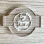 Personalised Wedding Icing Debosser Wedding Cupcakes Biscuits, thumbnail 3 of 6