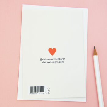 You And Me Valentine's Greetings Card, 2 of 2