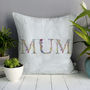 Personalised Floral Mother’s Day Cushion, thumbnail 1 of 2