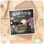 Funny 40th Birthday Greeting Card Husband Wife Friend Sister Brother 40 Dark Sarcastic Cheeky Humour, thumbnail 3 of 6