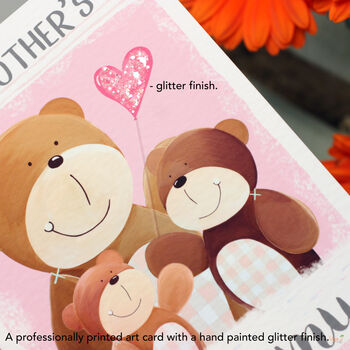 Personalised Bear Mother's Day Card, 3 of 5