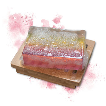 Rhubarb And Ginger Scottish Handmade Soap, 4 of 4