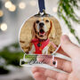 Personalised Pet Memorial Photo Ornament | Custom Dog, thumbnail 10 of 12