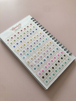 Plain Pastel Round 960 Bindi Booklet, 9 of 9
