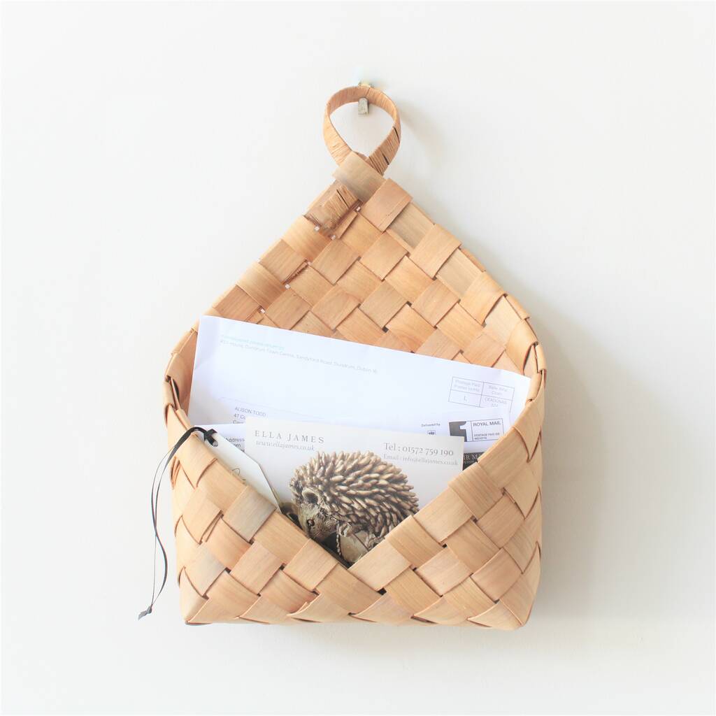 Natural Weave Hanging Basket, 1 of 6