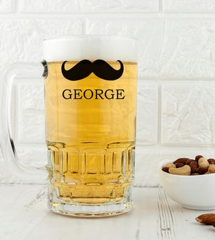 Personalised Moustache Tankard, 2 of 4