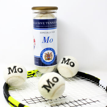 Personalised Classic Tennis Balls, 10 of 12