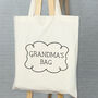 Grandma's Bag Natural Organic Cotton Bag, thumbnail 1 of 7