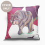 Wolf Animal Cushion Cover, thumbnail 1 of 12