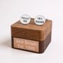 Personalised Teacher's Gift Cufflinks, thumbnail 4 of 7